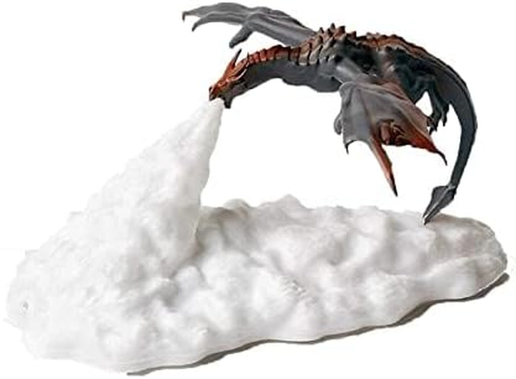 Fire Dragon Lamp Light, 3D Printed Night Light LED Moon Light Gift for Boys and Girls Bedroom Kids Room with USB Rechargeable (Fire Dragon)